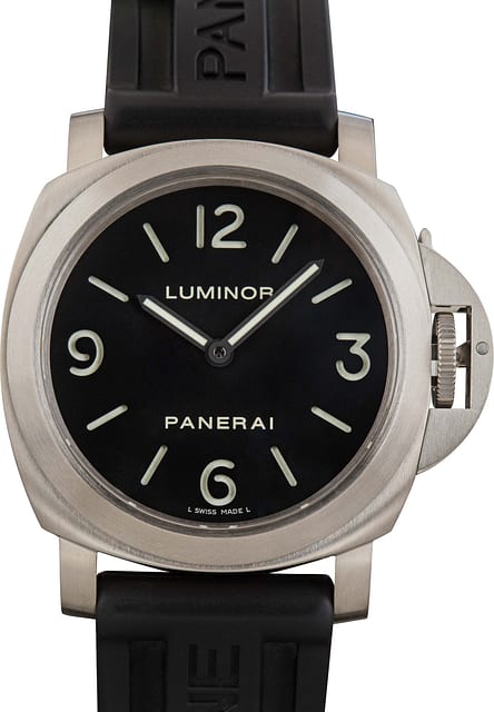 Panerai Luminor Base Titanium PAM00176 Black Dial