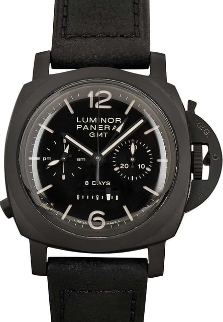 Panerai Luminor Chrono Monopulsante 8 Days GMT Black Ceramic