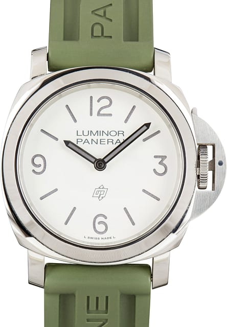 Pre-Owned Panerai Luminor Base Logo PAM01087 Stainless Steel