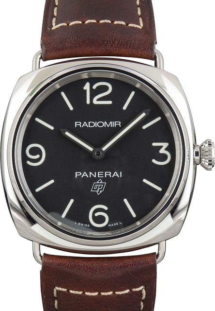 Panerai Radiomir Base Logo PAM00753 Black Dial