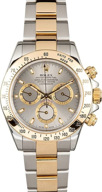 Rolex Daytona Two-Tone 116523 Slate Dial