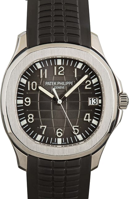 Patek Philippe Aquanaut Black Embossed Dial