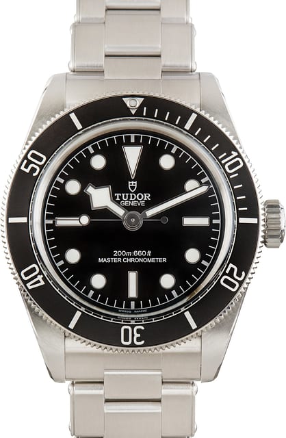 Used Steel Tudor Black Bay Ref M7941A1A0NU Black Dial