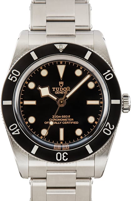 Pre-Owned Tudor Black Bay 54 Steel Black Dial ref 79000