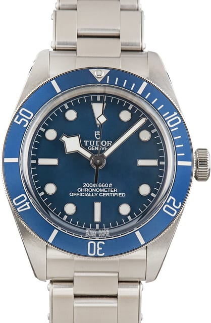 Pre-Owned Men's Tudor Heritage Black Bay Ref 79030B Blue Dial