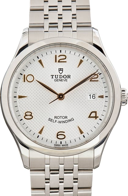 Pre-Owned Tudor 1926 Ref 91550 Silver Dial