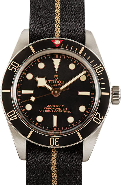 Pre-Owned Tudor Heritage Black Bay Ref 79030N Steel on NATO