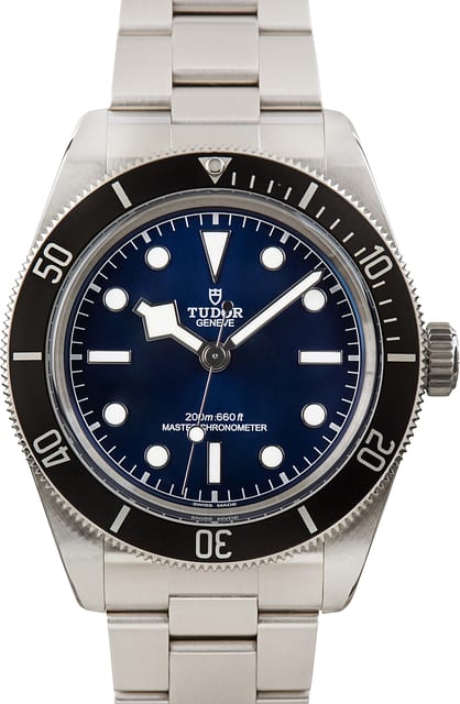 Pre-owned Tudor Black Bay 68 Ref M7943A1A0NU Blue Dial