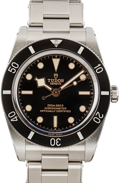 Pre-Owned Tudor Black Bay 54 Steel ref 79000 Black Dial
