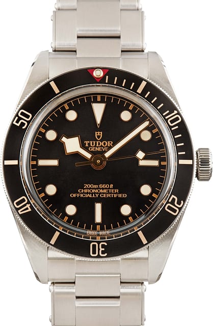 Pre-owned Tudor Black Bay Fifty-Eight Ref 79030N Black Dial