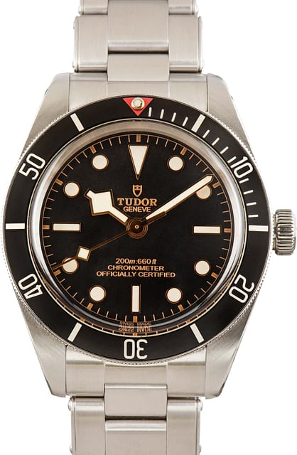 Pre-owned Tudor Black Bay Fifty-Eight 79030N Black Dial