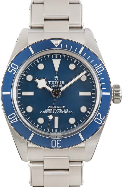 Pre-owned Tudor Heritage Black Bay Ref 79030B Steel