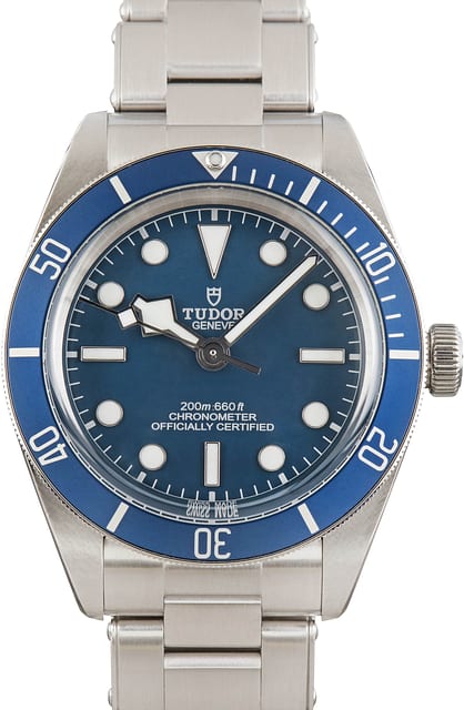 Pre-Owned Tudor Heritage Black Bay Ref 79030 Blue Dial