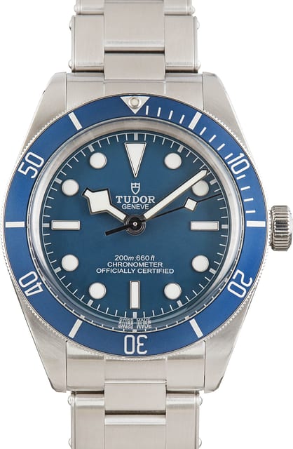 Tudor Heritage Black Bay Blue Dial 79030B Stainless Steel