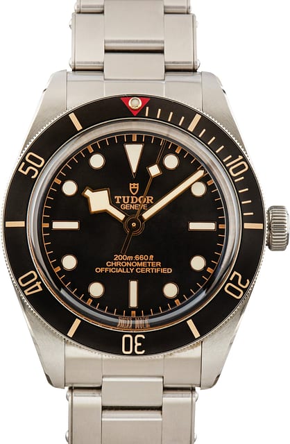 Pre-Owned Steel Tudor Black Bay Fifty-Eight Black Dial Ref 79030N
