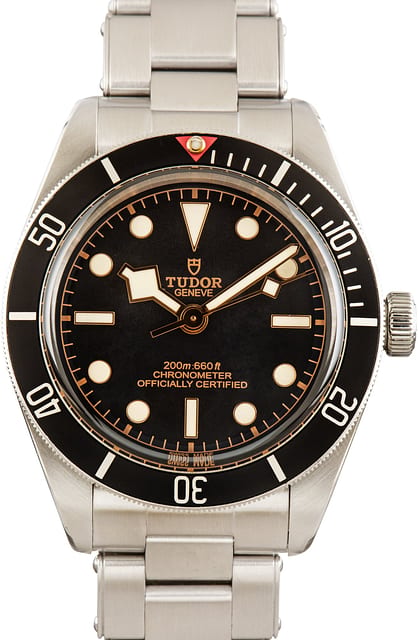 Used Steel Tudor Black Bay Fifty-Eight Black Dial Ref 79030N