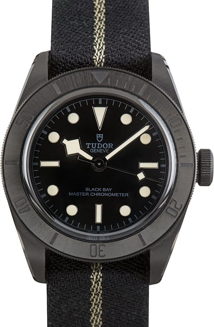 Used Tudor Black Bay Ceramic 79210 Black Dial