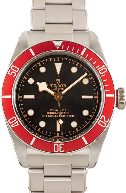 Used Tudor Black Bay Ref 79230R Red Bezel