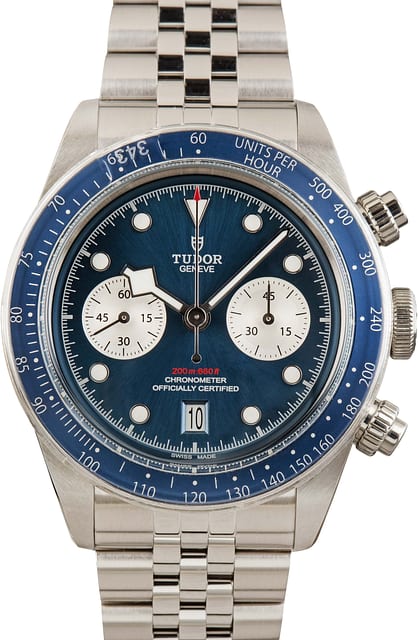 Tudor Black Bay Chrono 79360 Blue Dial