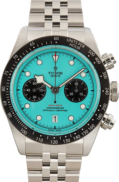 Tudor Black Bay Chrono 79360N Turquoise Dial