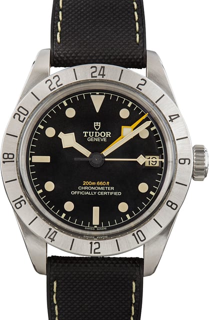 Tudor Black Bay Pro Hybrid Rubber & Leather Strap