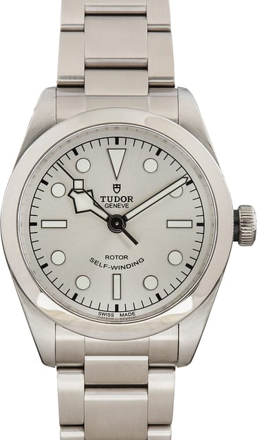 Pre-Owned Tudor Black Bay 36 Ref 79500 Silver Dial