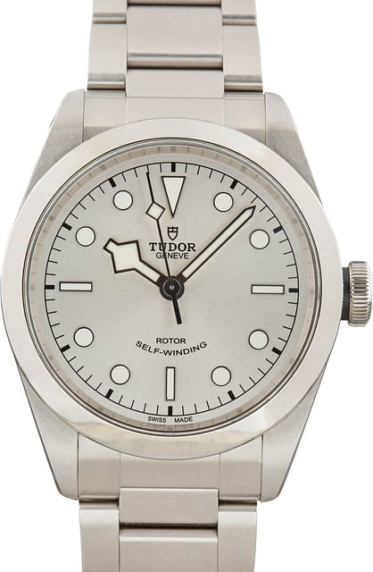 Pre-owned Tudor Black Bay 41 Ref 79540 Silver Dial