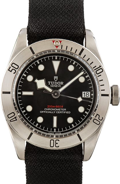 Pre-Owned Tudor Heritage Black Bay Ref 79730 Black Dial
