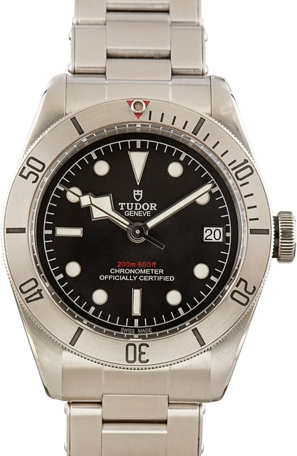 Pre-Owned Tudor Heritage Black Bay Stainless Steel Ref 79730