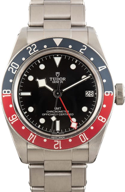Pre-owned Tudor Black Bay GMT 79830RB Pepsi