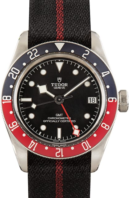 Used Tudor Black Bay GMT ref 79830RB Black Dial with Red & Blue Bezel