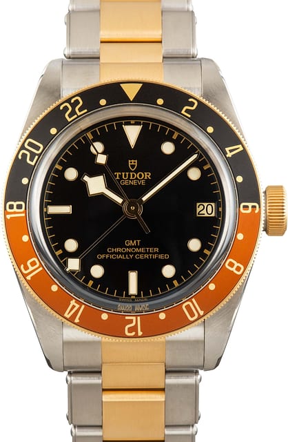 Pre-Owned Tudor Black Bay GMT ref 79833 Black Dial