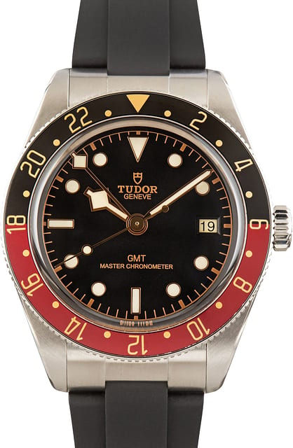 Pre-Owned Tudor Black Bay 58 GMT Steel on Rubber Strap