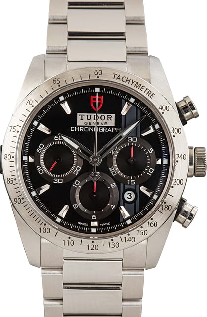 Tudor Fastrider Chronograph Black Arabic Dial