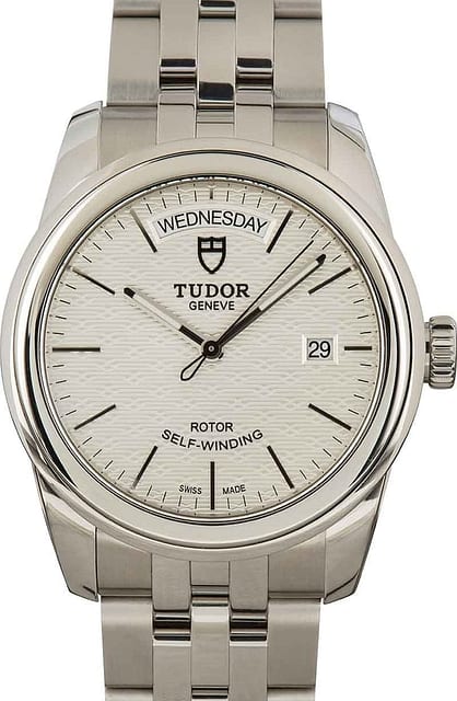 Glamour Date+Day 56000 Stainless Steel
