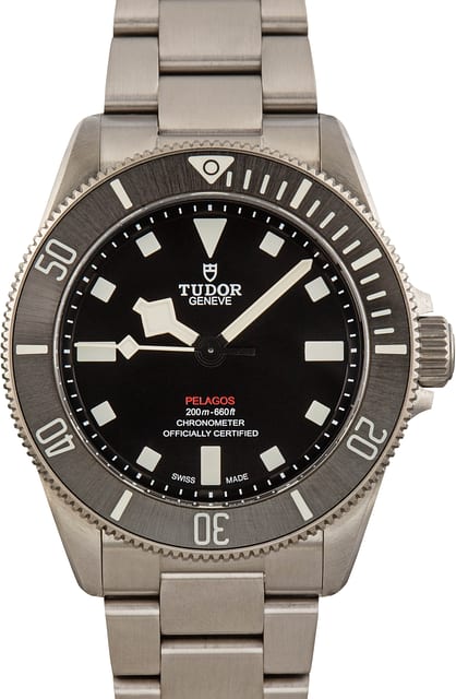 Pre-owned Tudor Pelagos Ref 25407 Titanium
