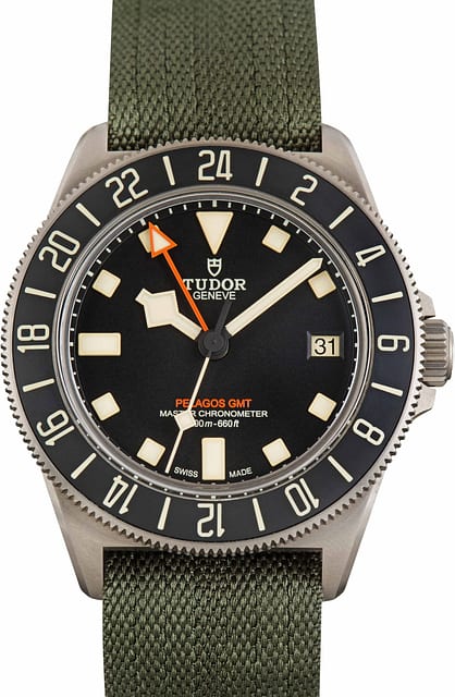 Used Tudor Pelagos FXD GMT Matte Black Dial