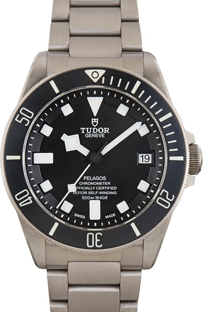 Pre-owned Tudor Pelagos Ref 25600TN Titanium
