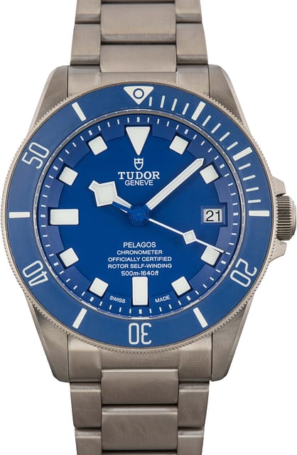 Used Tudor Pelagos Ref 25600TB Blue Dial