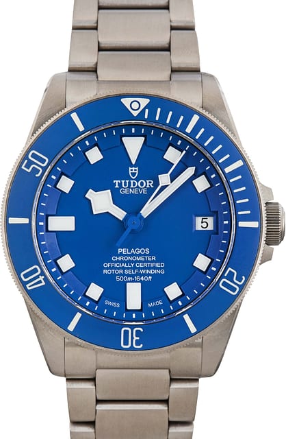 Pre-owned Tudor Pelagos 25600TB Blue Dial