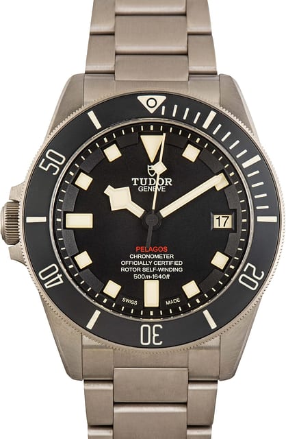 Pre-owned Tudor Pelagos Ref 25610TN Titanium