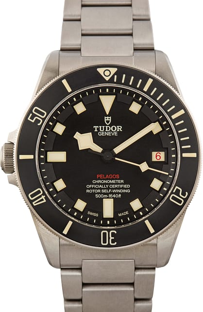 Pre-owned Left Handed Tudor Pelagos 25610TN