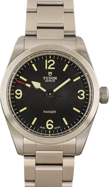 Pre-Owned Tudor Ranger Ref 79930 Black Domed Dial