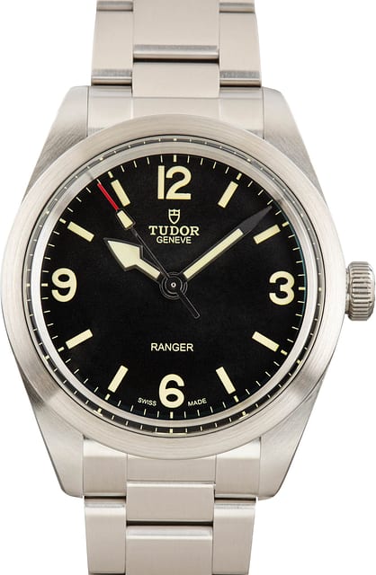 Tudor Ranger Black Arabic Steel