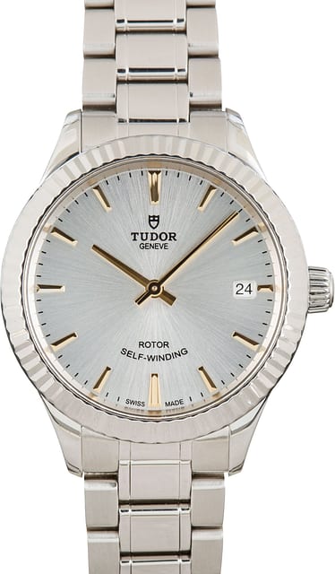 Tudor Style Ref 12310 Silver Dial