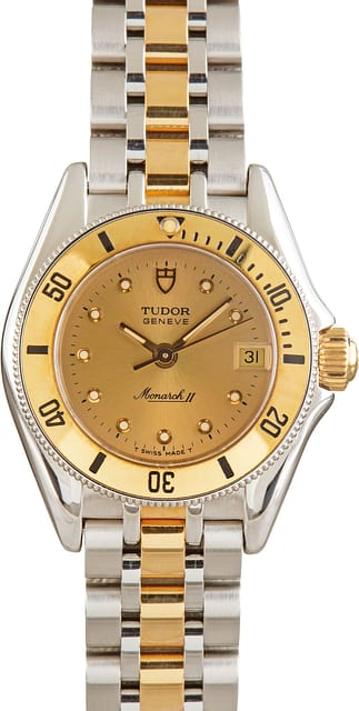 Pre-Owned Tudor Monarch Ref 15853 Ladies Submariner