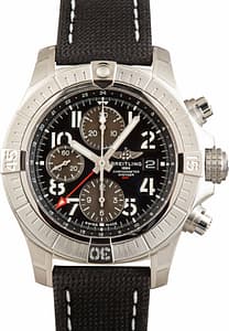 Breitling Avenger Chronograph GMT 45 Steel on Anthracite Band