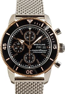 Breitling Superocean Heritage Chronograph 44 Red Gold & Steel