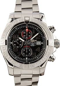 Pre-Owned Breitling Super Avenger II Stainless Steel