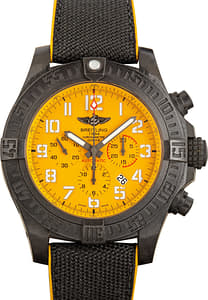 Men's Breitling Avenger Hurricane Chronograph Yellow Dial
